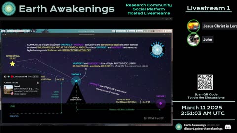 Earth Awakenings - Livestream 1 - #3030 - Live on Rumble/Youtube/X-Twitter/Twitch