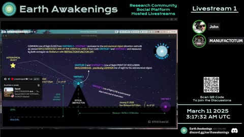 Earth Awakenings - Livestream 1 - #3030 - Live on Rumble/Youtube/X-Twitter/Twitch