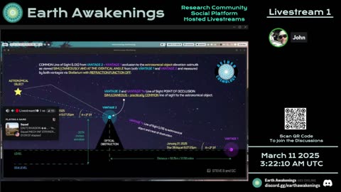 Earth Awakenings - Livestream 1 - #3030 - Live on Rumble/Youtube/X-Twitter/Twitch