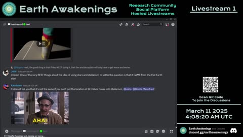 Earth Awakenings - Livestream 1 - #3030 - Live on Rumble/Youtube/X-Twitter/Twitch