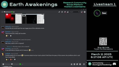 Earth Awakenings - Livestream 1 - #3030 - Live on Rumble/Youtube/X-Twitter/Twitch