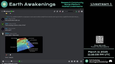 Earth Awakenings - Livestream 1 - #3030 - Live on Rumble/Youtube/X-Twitter/Twitch