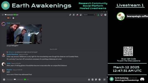 Earth Awakenings - Livestream 1 - #3030 - Live on Rumble/Youtube/X-Twitter/Twitch