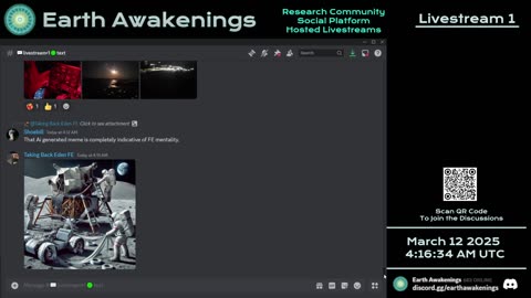 Earth Awakenings - Livestream 1 - #3030 - Live on Rumble/Youtube/X-Twitter/Twitch