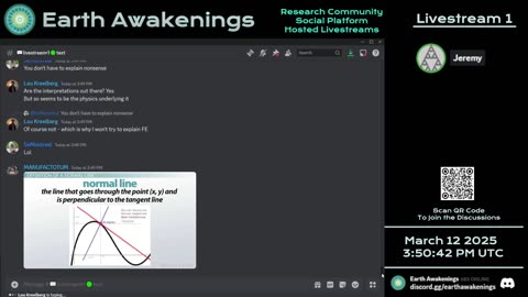 Earth Awakenings - Livestream 1 - #3033 - Live on Rumble/Youtube/X-Twitter/Twitch