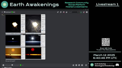 Earth Awakenings - Livestream 1 - #3033 - Live on Rumble/Youtube/X-Twitter/Twitch