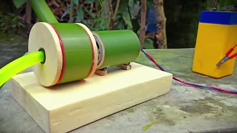 Water pump making using bamboo 2025