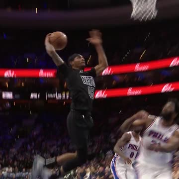 NBA - THIS MOVE SLAM IS SO NASTY 🤯🤯 Keon Johnson