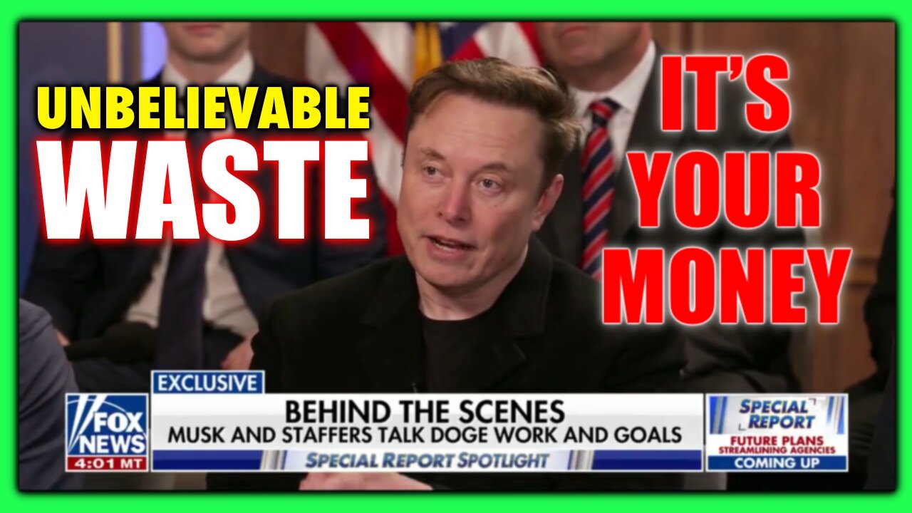 Elon Musk Exposes MASSIVE Government Waste – Shocking Doge Mission Revelations!