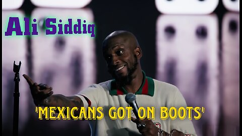 Ali Siddiq's 'Mexicans Got on Boots' | Stand Up Comedy | RayderMediaTV