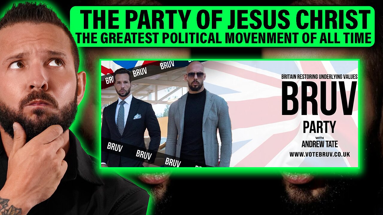 ANDREW TATE'S POLITICAL PARTY PLANS TO MAKE BRITAIN A GREAT CHRISTIAN NATION!