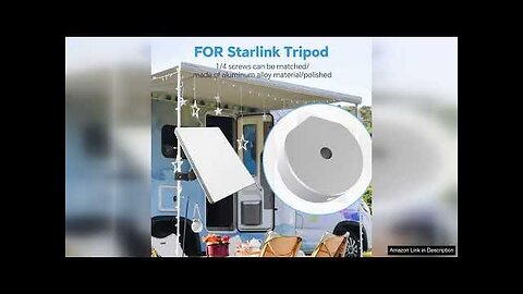 Starlink Mini Mount for RV/Yacht/Camper/Guardrails Starlink Mini Adjustable Clamp Review