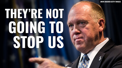 Border Czar Tom Homan: ‘I Think We’re Going to Take a Lot of Hate’