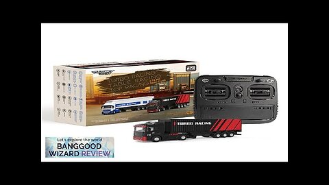 Turbo Racing C50 1/76 2.4G 4WD RC Car Semi -Truck Tractor Trailer Review