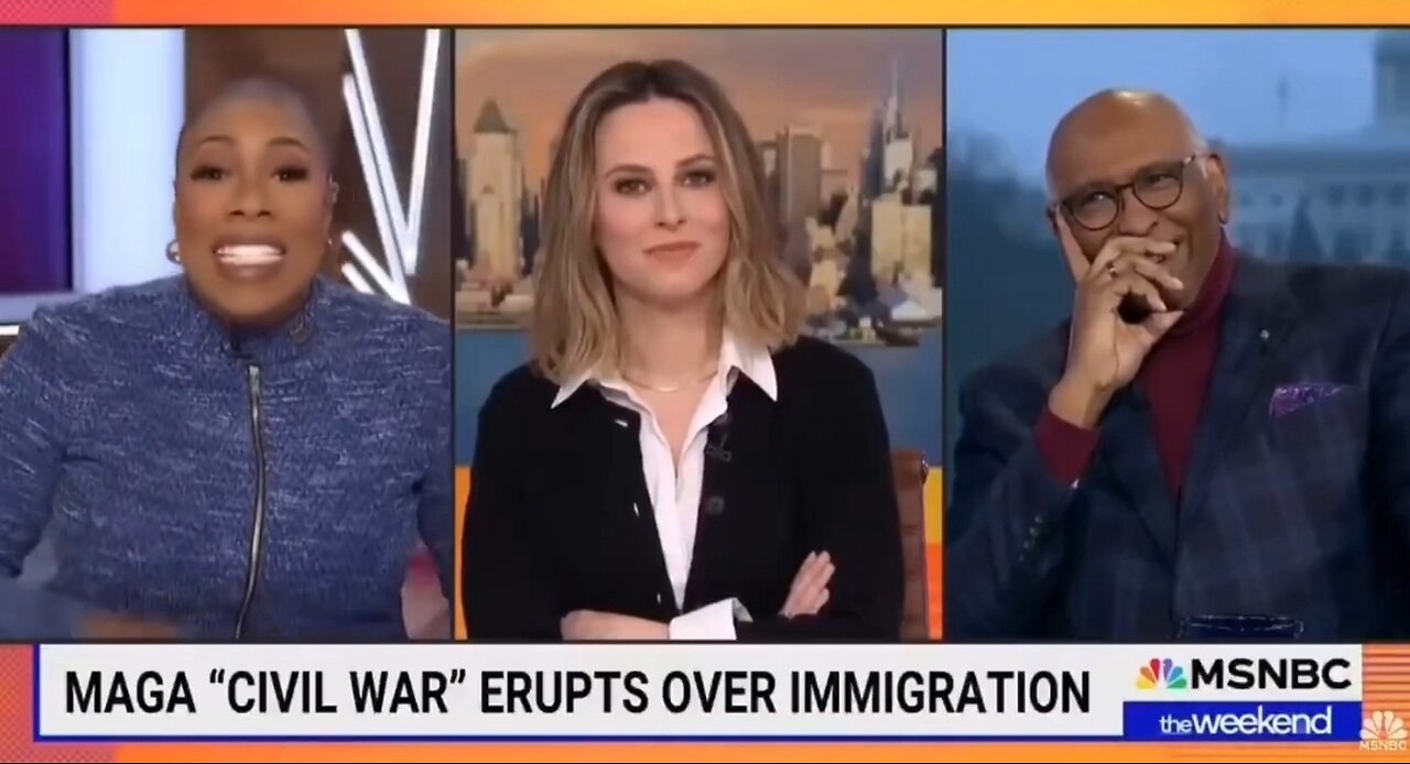 MSNBC Host Claims Elon and Vivek Are Coming For White Americans