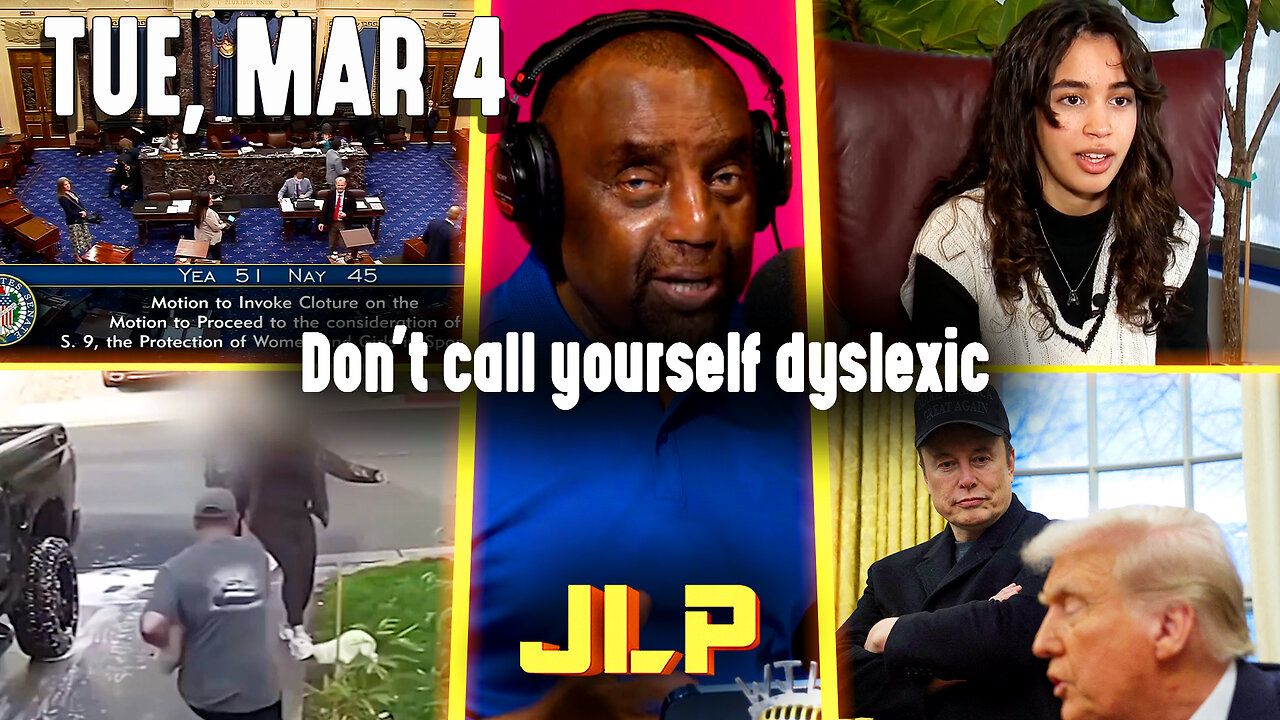 Don't call yourself dyslexic | JLP Tue 3-4-25