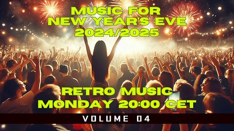 LIVE DJ's Music for New Year's Eve 2024/2025 - (fragment) EDM, Retro, Dance, Disco - DJ Max Monte