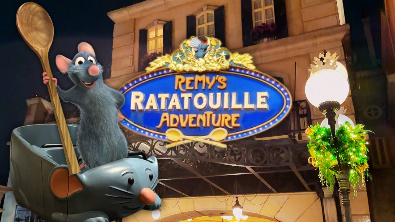 Remy’s Ratatouille Adventure Full Ride Experience - Disney World - France Pavilion | EPCOT [Ep 16]