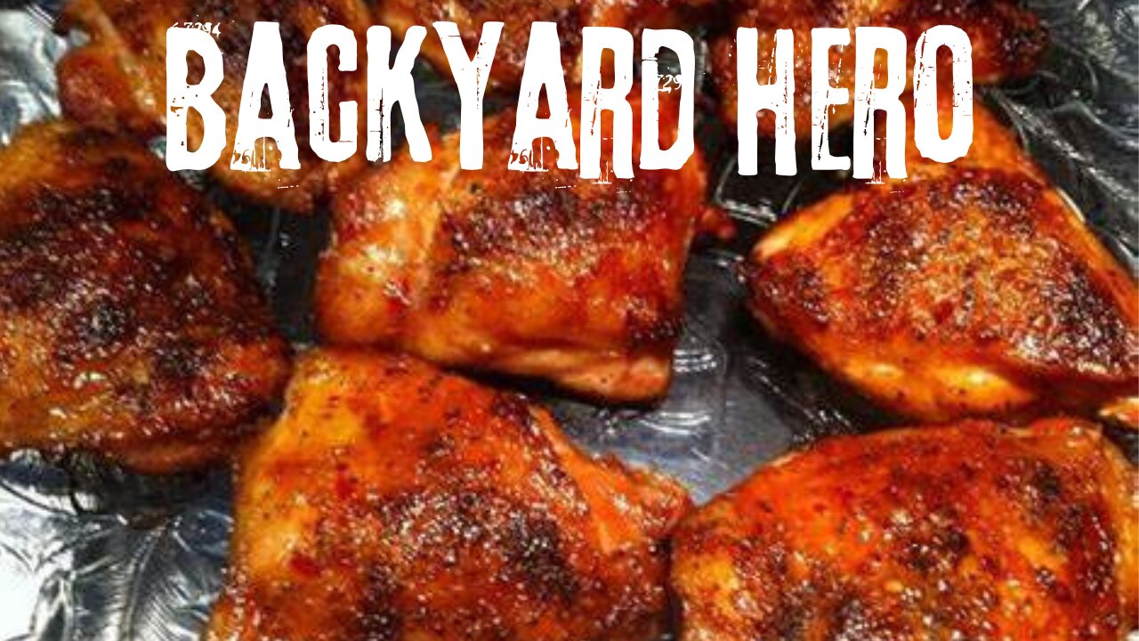 Be the hero of your backyard cook! The best way to make chicken!