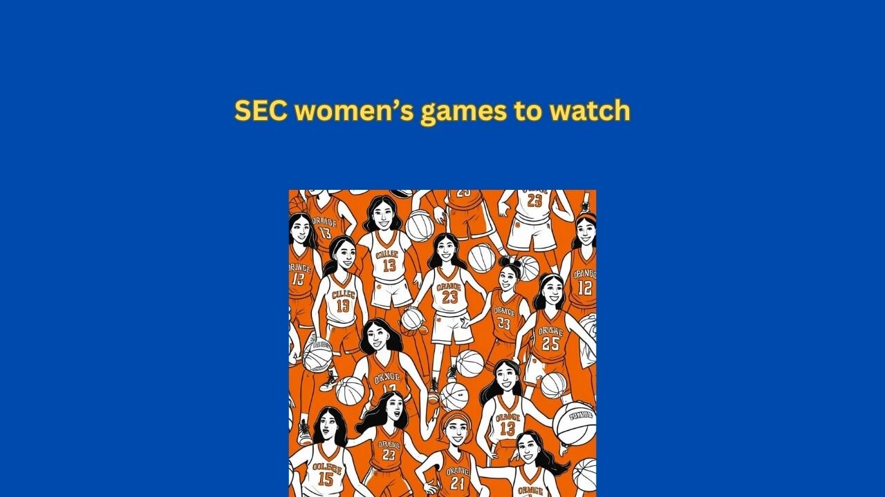 5 games in the first full week of SEC women's basketball