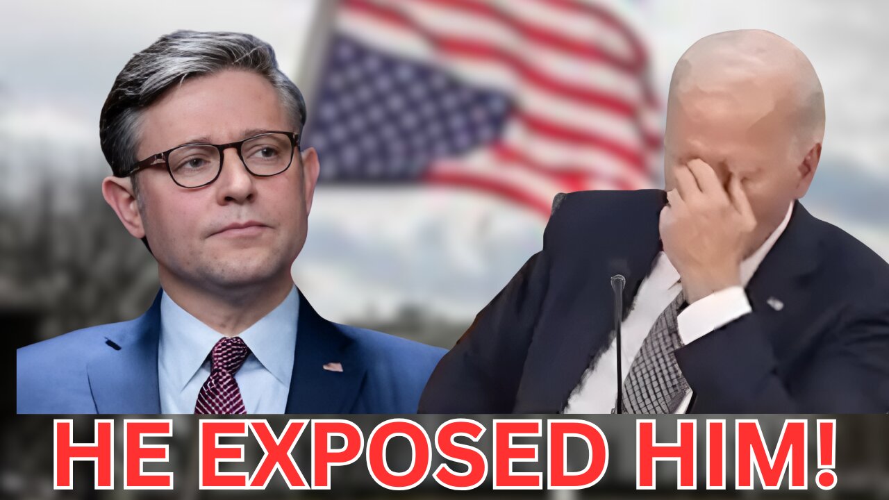 Johnson DROPS BOMBSHELL: Biden’s TREASON and Dementia Uncovered!