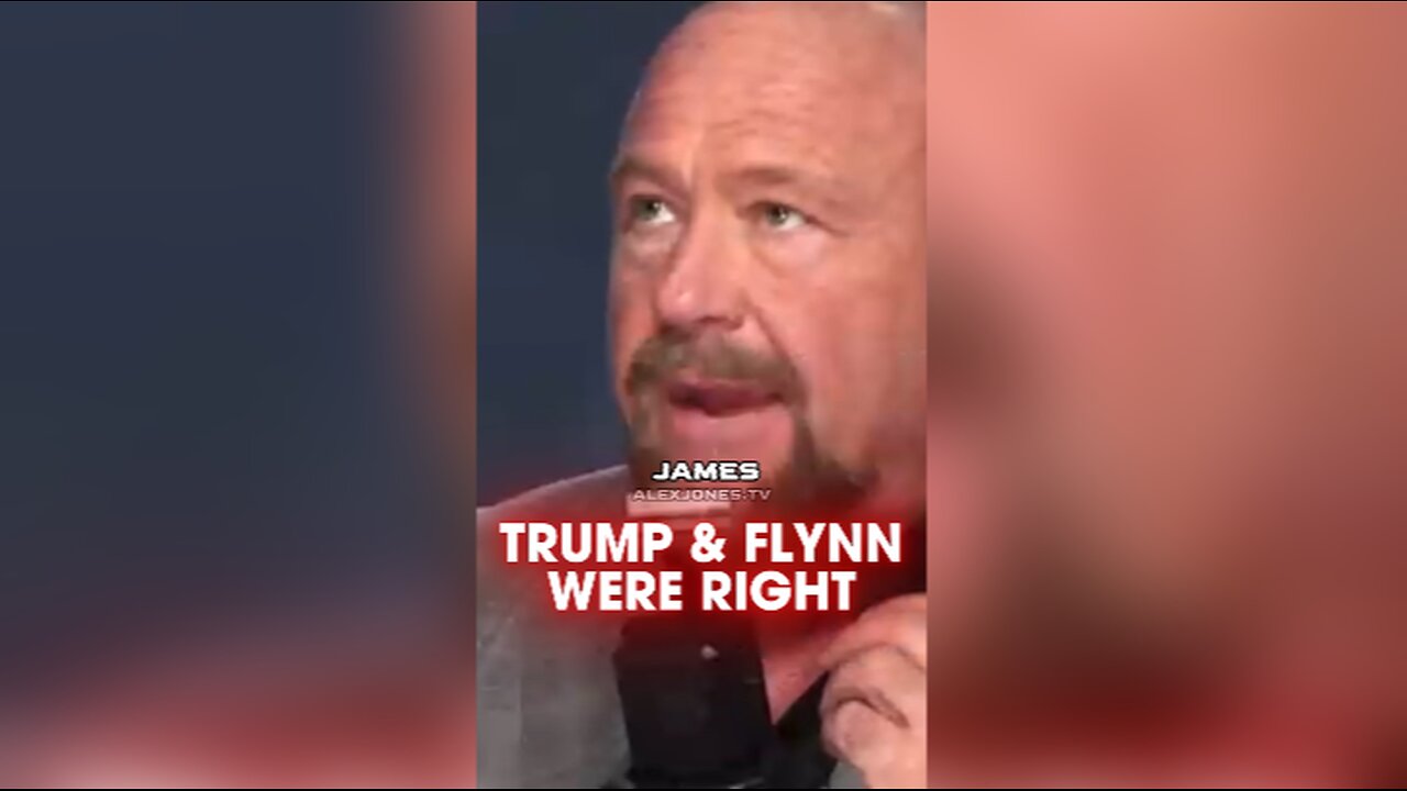 Alex Jones: James Comey Bragged About Setting up General Flynn & Undermining Trump - 2/26/25