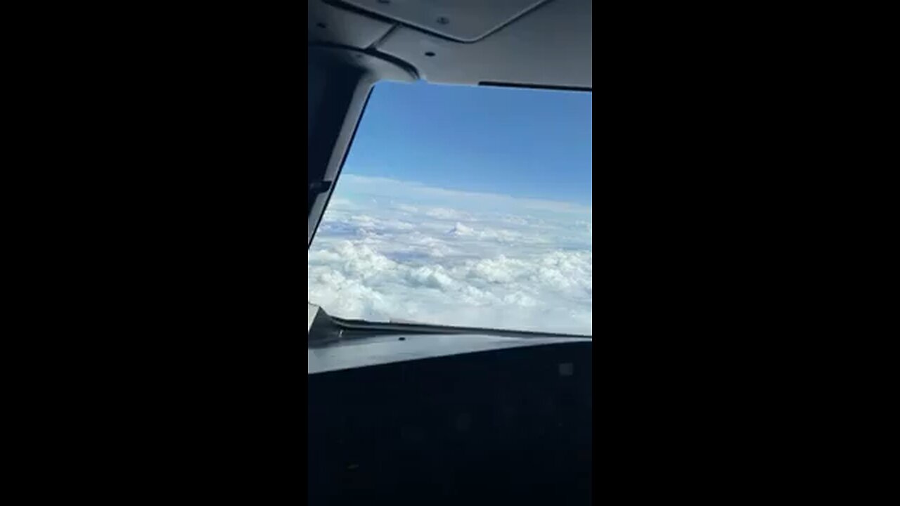 Plane spots UFO?