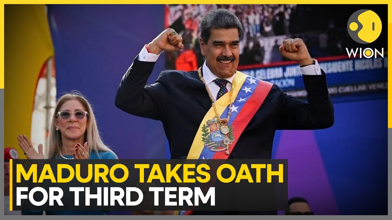 Venezuela's Nicolas Maduro Sworn In For Third Term | World News | WION