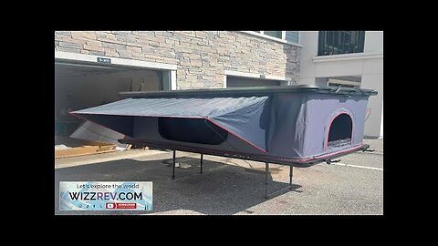 aluminium hard shell 4x4 roof top tent 4 Person car tent roof Review