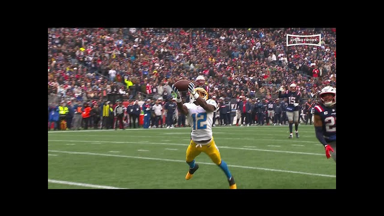 Derius Davis continues his performance from last week with a diving TD snag