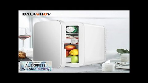 Household Refrigerator Portable Dual-use Compressor Refrigerators Single Door Small Fridge Review