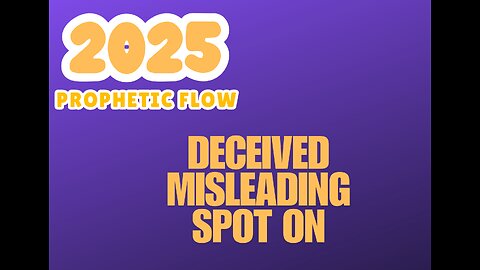 Prophetic Flow - Deceived, Misleading & Spot On