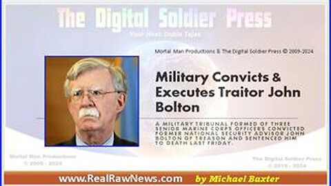 MILITARY CONVICTS AND EXECUTES TRAITOR JOHN BOLTON