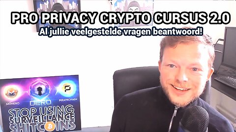 Pro Privacy Crypto Cursus 2.0 - jullie veelgestelde vragen beantwoord!