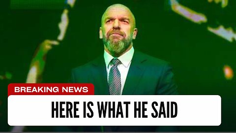 Triple H Talks Convo With Punk Before Return