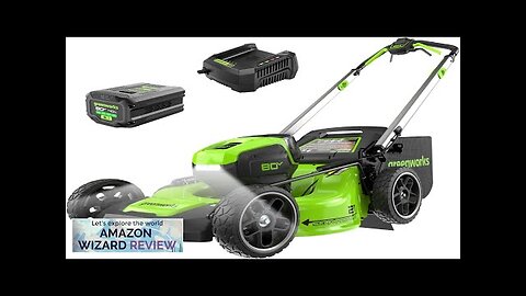 Greenworks 80V 21" Brushless Cordless (Self-Propelled) Lawn Mower (LED Headlight + Aluminum Review