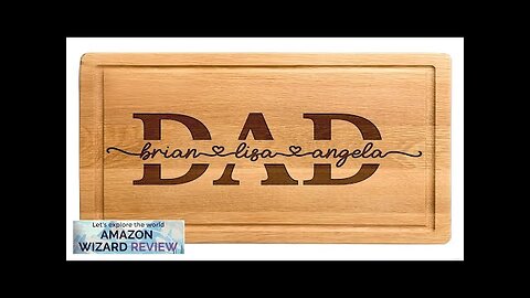 Personalized Engraved Gifts for Dad from Kids Fathers Day Gift from Daughter Review