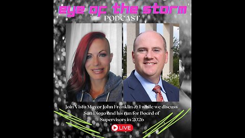 Eye of the STORM Podcast LIVE S2 E28 01/05/25 with Mayor John Franklin