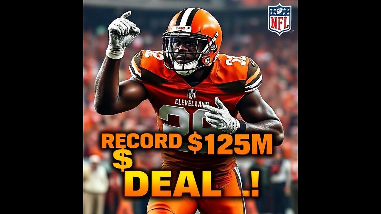 Myles Garrett Signs HISTORIC $125M Deal with Browns! 🏈 (Highest-Paid Defensive Player EVER