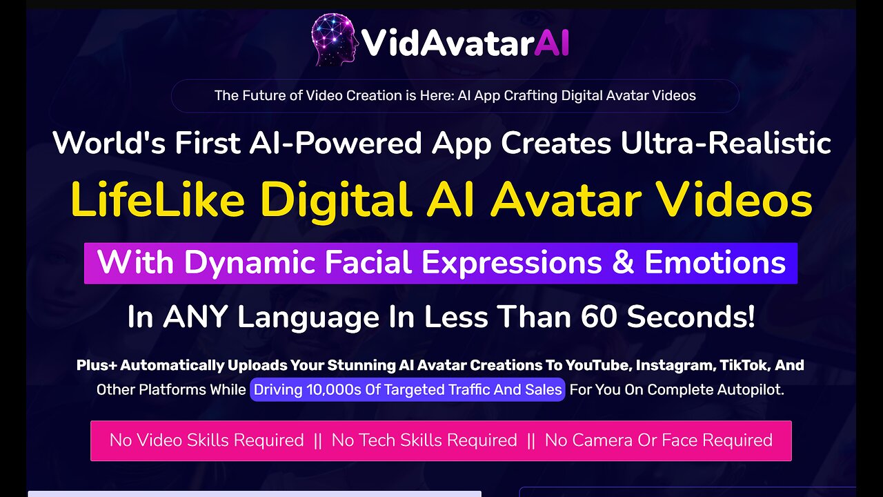 VidAvatar AI Overview: Create AI Avatars That Capture and Convey Nuance and Emotion.