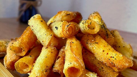 How to make crispy French fries according to big restaurant recipes with crispy taste