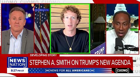 Stephen A Smith calls out Mark Zuckerberg as a free speech PHONY.