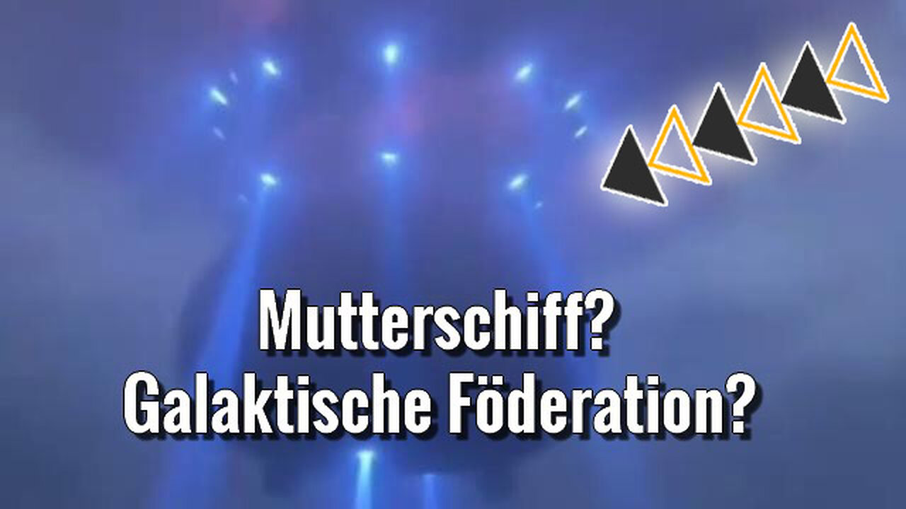 Ist dies ein Mutterschiff der galaktischen Föderation oder ist es Projekt Blue Beam oder Psyop?