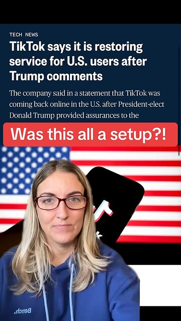 People are now feeling like this was all just one big set up between Donald Trump