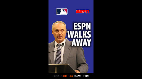 ESPN walks away from $550 million MLB TV package. Rob Manfred, MLB contracts in trouble.