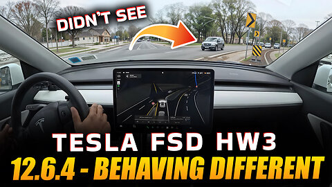 Tesla FSD 12.6.4 is Behaving Different! Why?