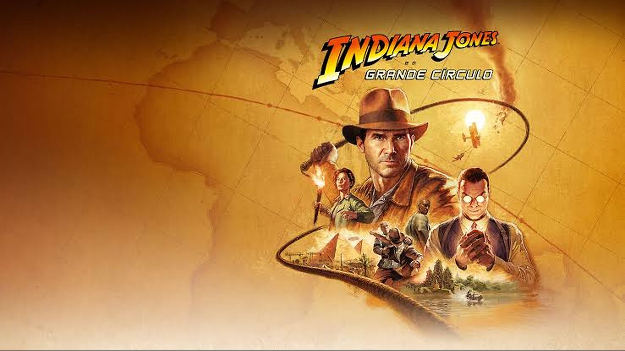 Indiana Jones e o Grande Círculo DUBLADO ( Início de gameplay) - XBOX Séries S