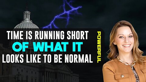 Julie Green PROPHETIC WORD ✝️TIME IS RUNNING SHORT OF WHAT IT LOOKS LIKE TO BE NORMAL