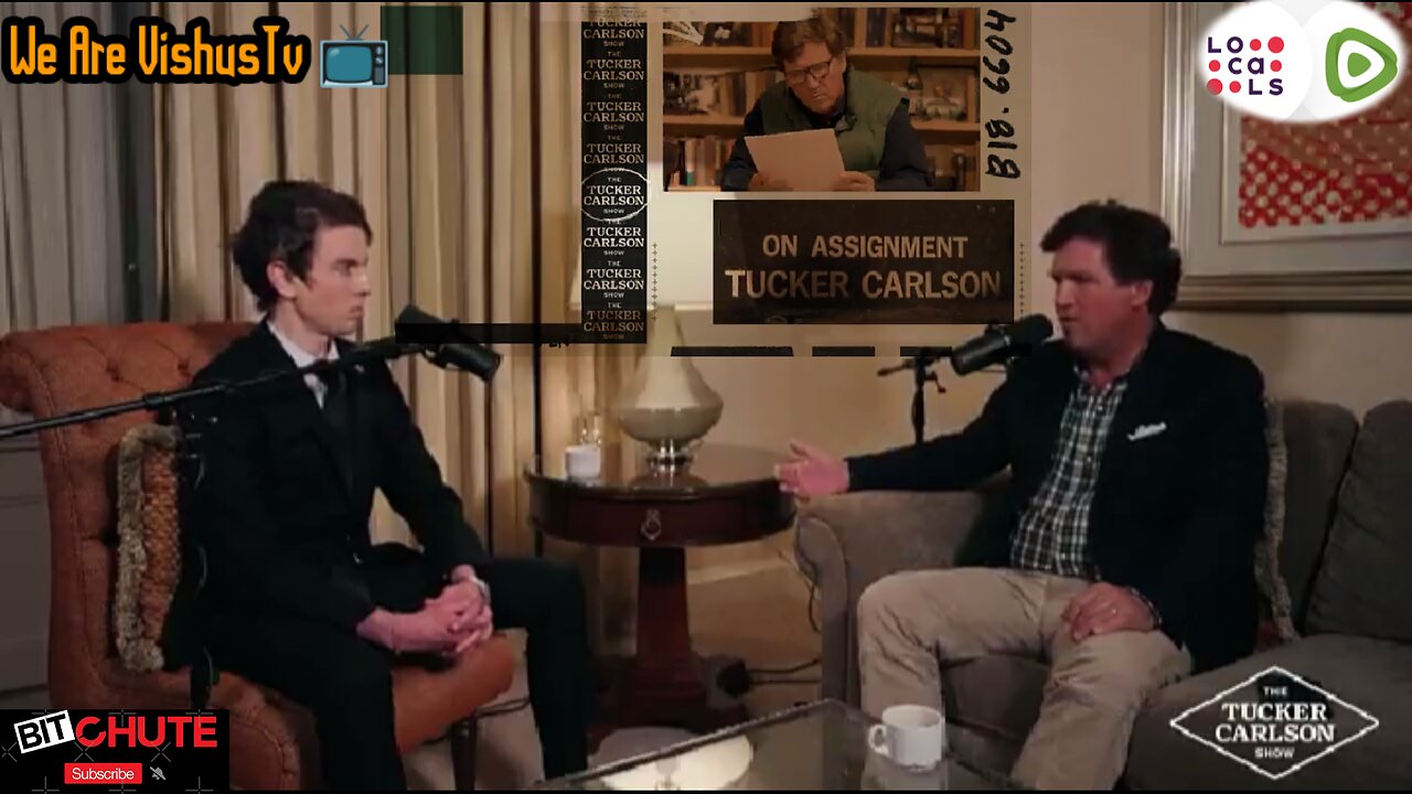 Tucker Carlson: Interview On An Assignment... #VishusTv 📺