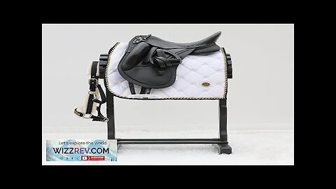 ROYAL EQUESTRIAN DRESSAGE SADDLE PAD WHITE GOLD FULL Review